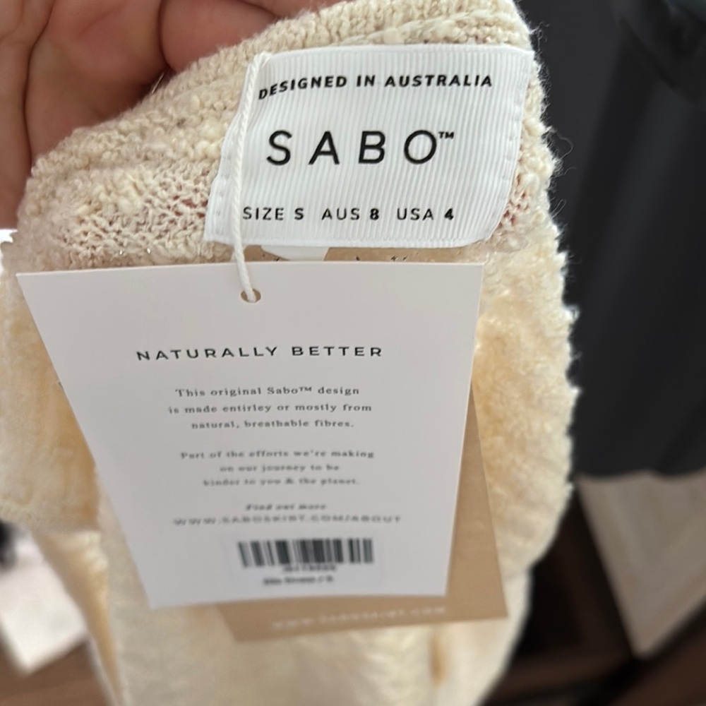 Sabo Skirt Cream Midi Dress